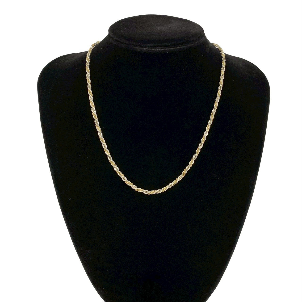 TIFFANY&Co. ティファニー (Vintage) ツイストチェーン ネックレス 925 K18 750YG 2