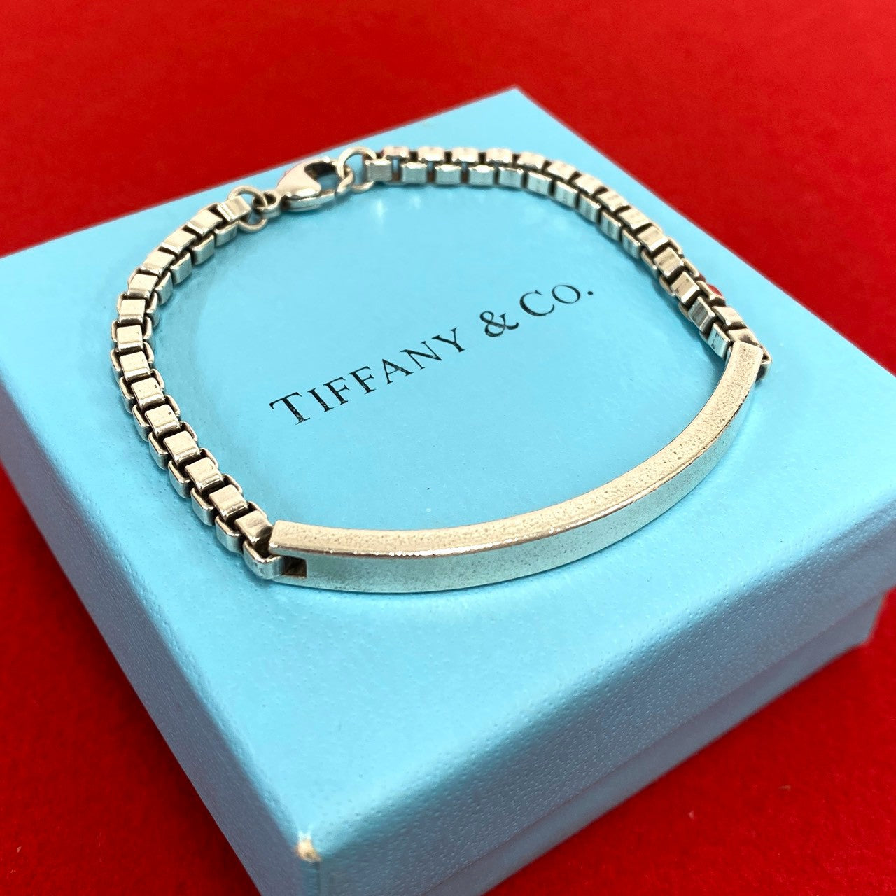 TIFFANY&Co. ティファニー (Vintage) ベネチアン ID ブレスレット