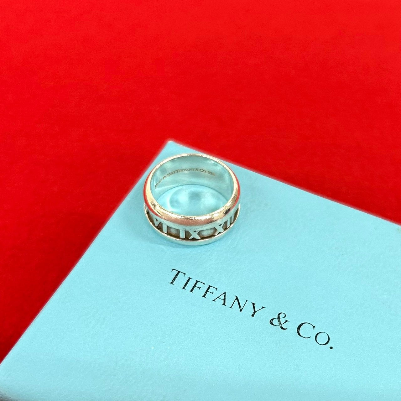 TIFFANY&Co. ティファニー (Vintage) アトラス リング 指輪 15号