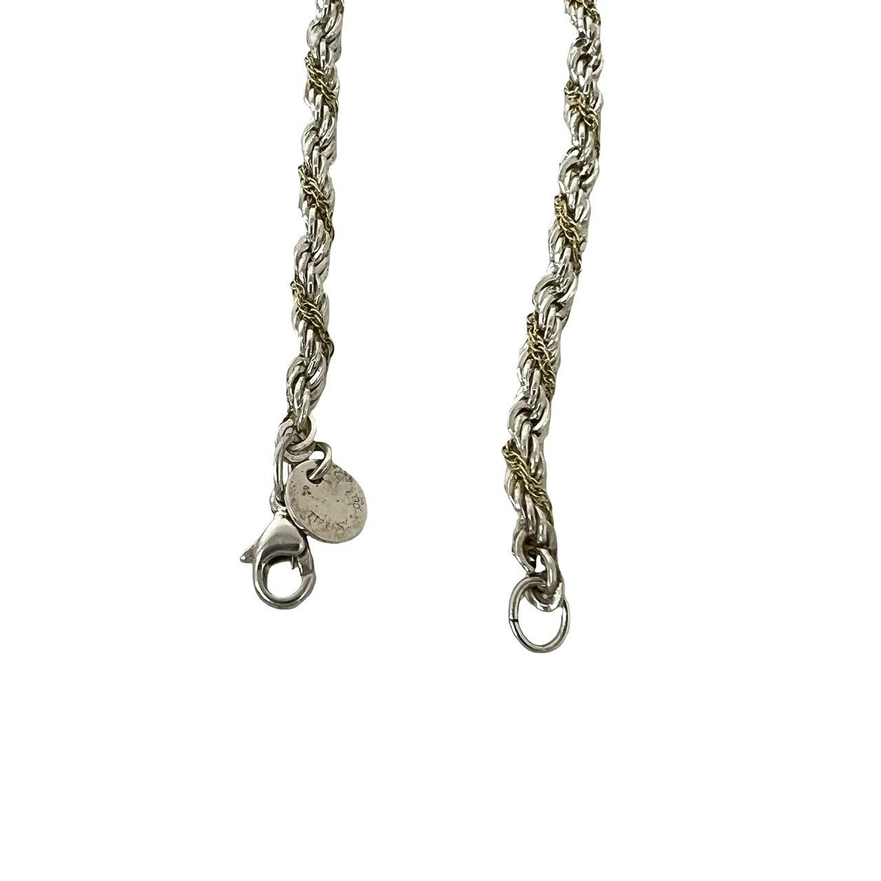 TIFFANY&Co. ティファニー (Vintage) ツイストロープ ブレスレット 925 K18 750YG 4