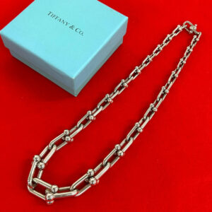 TIFFANY&Co. ティファニー ハードウェア グラジュエイテッドリンク ネックレス
