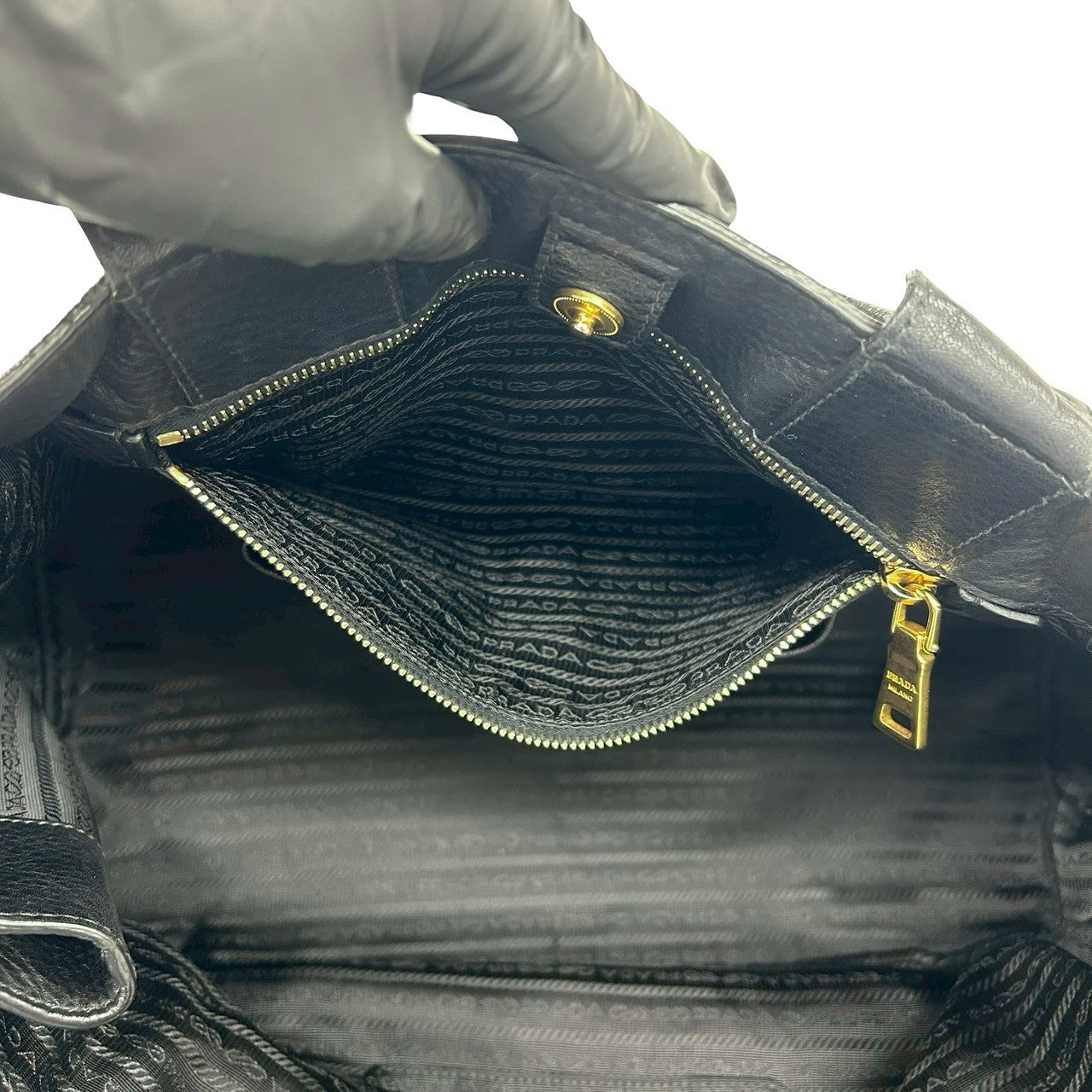 PRADA プラダ カナパ ハンドバッグ 10