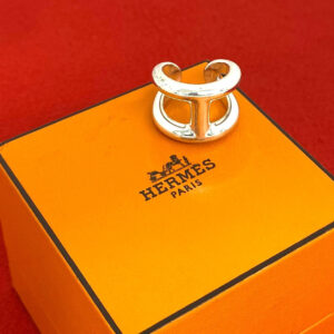 HERMES エルメス オスモズ GM リング 指輪 17号 表記サイズ #58