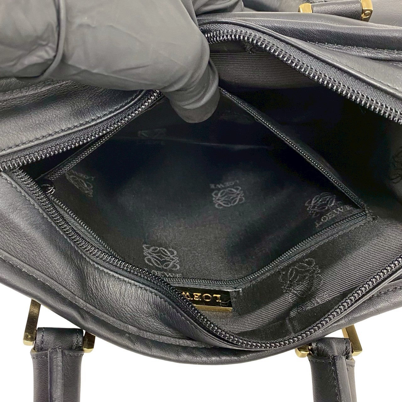 LOEWE ロエベ (Vintage) アマソナ28 ハンドバッグ 10