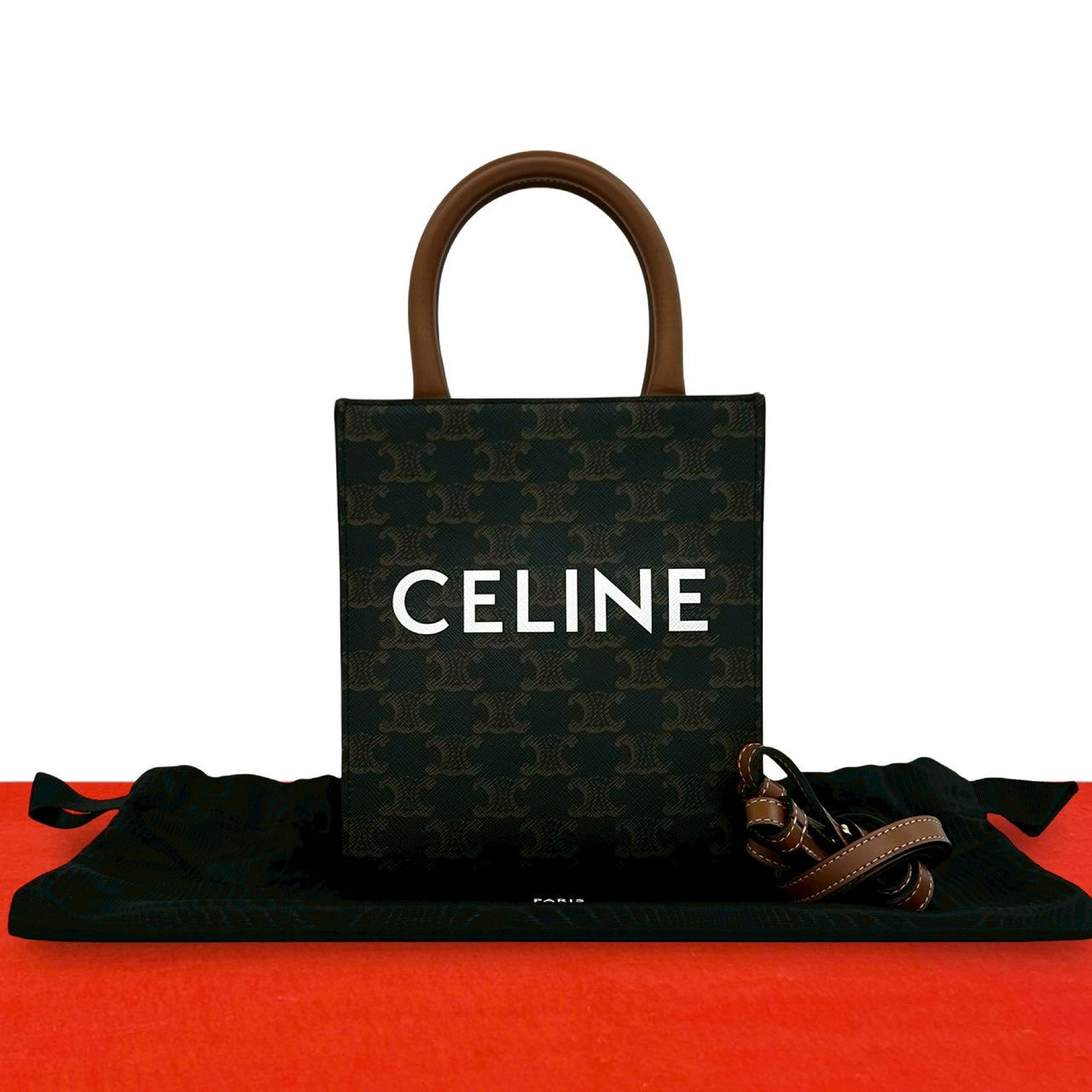 CELINE セリーヌ バーティカルカバ ミニ ショルダーバッグ