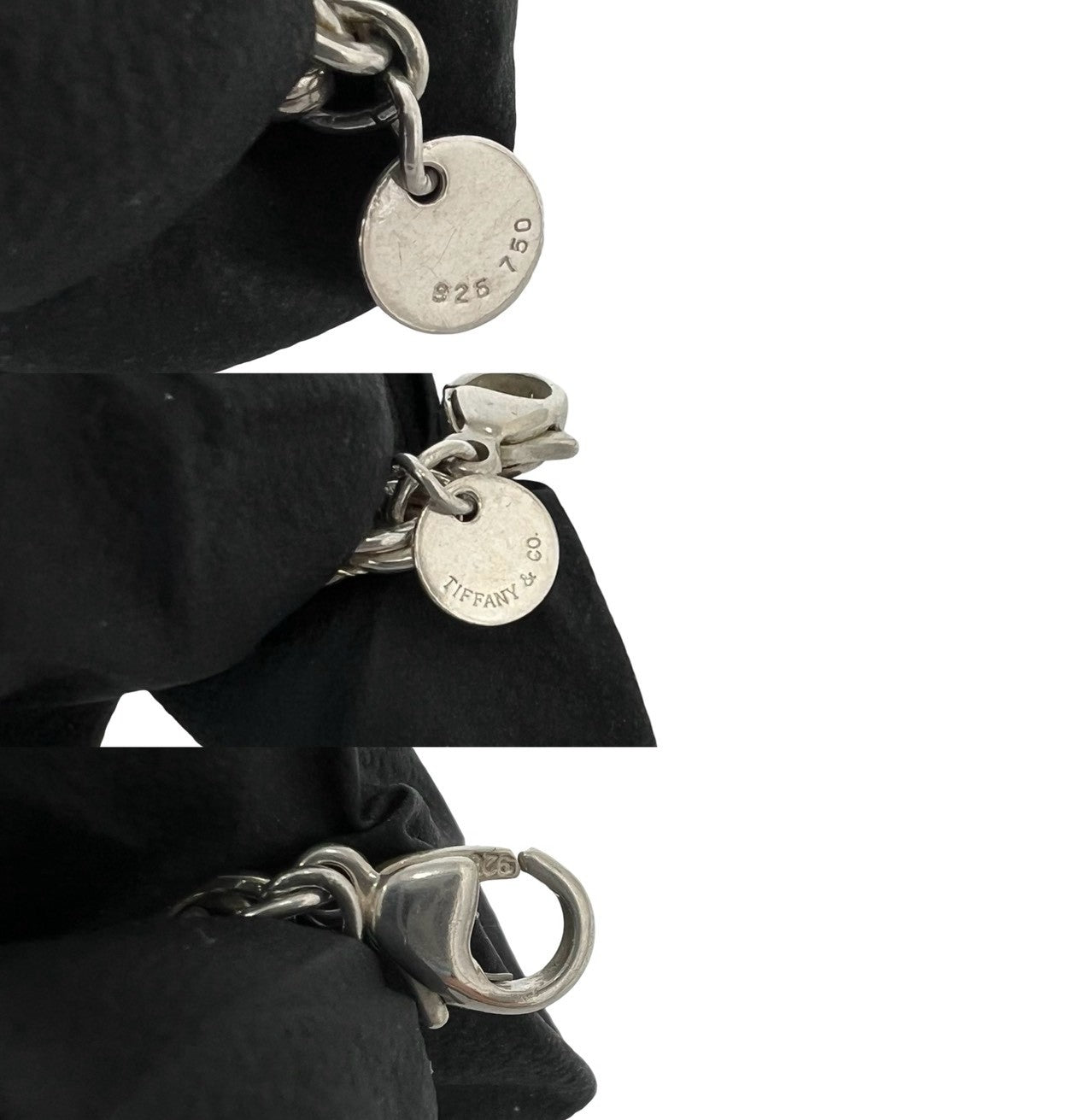TIFFANY&Co. ティファニー (Vintage) ツイストロープ ブレスレット 925 K18 750YG 3