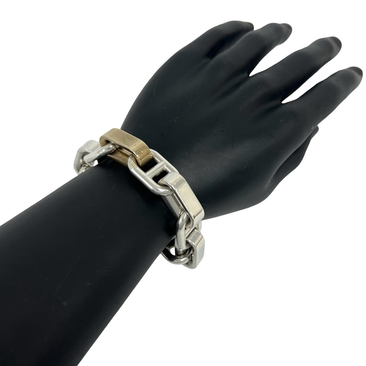HERMES エルメス シェーヌダンクル ブロンズミックス ブレスレット 2