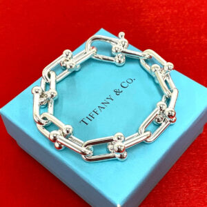 TIFFANY&Co. ティファニー ハードウェア ラージリンク ブレスレット