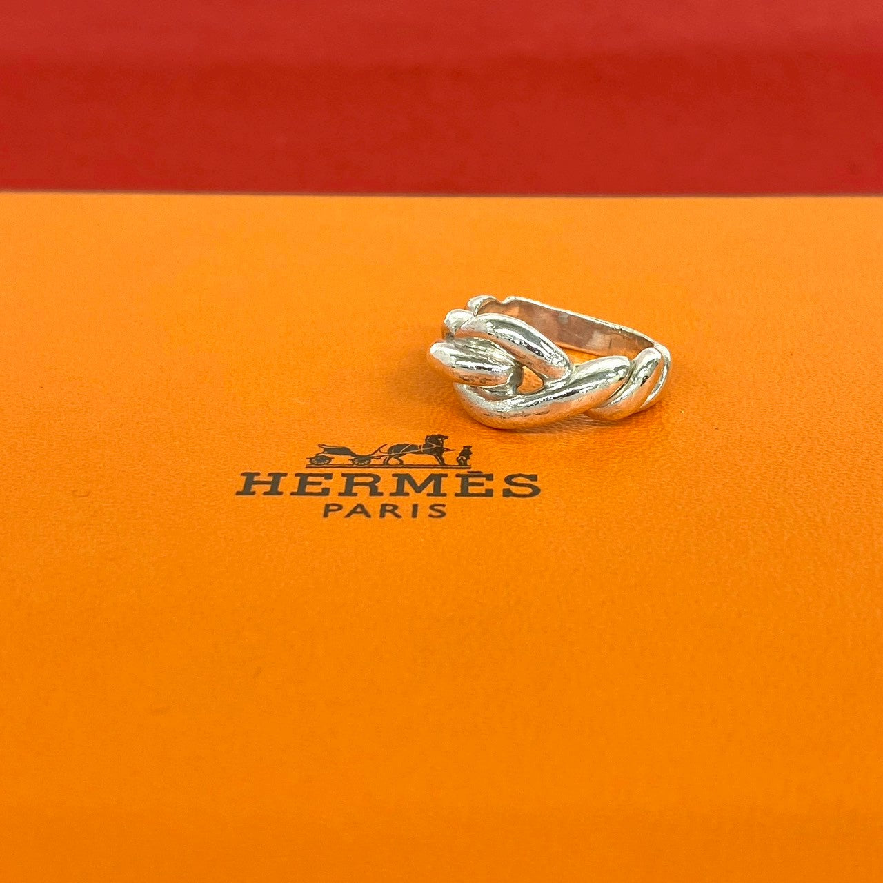 HERMES エルメス (Vintage) トルサード リング 指輪