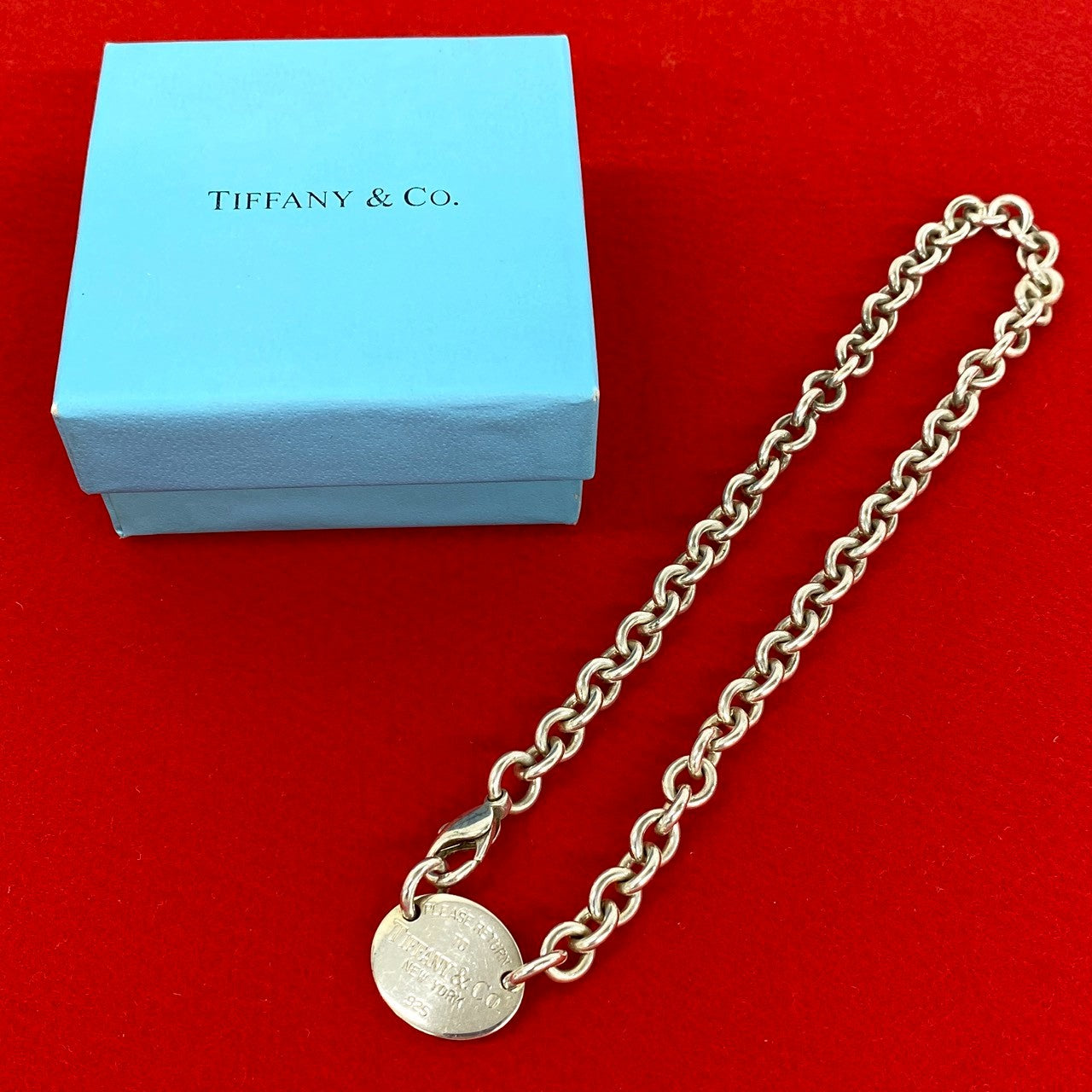 TIFFANY&Co. ティファニー (Vintage) リターントゥ オーバル ネックレス