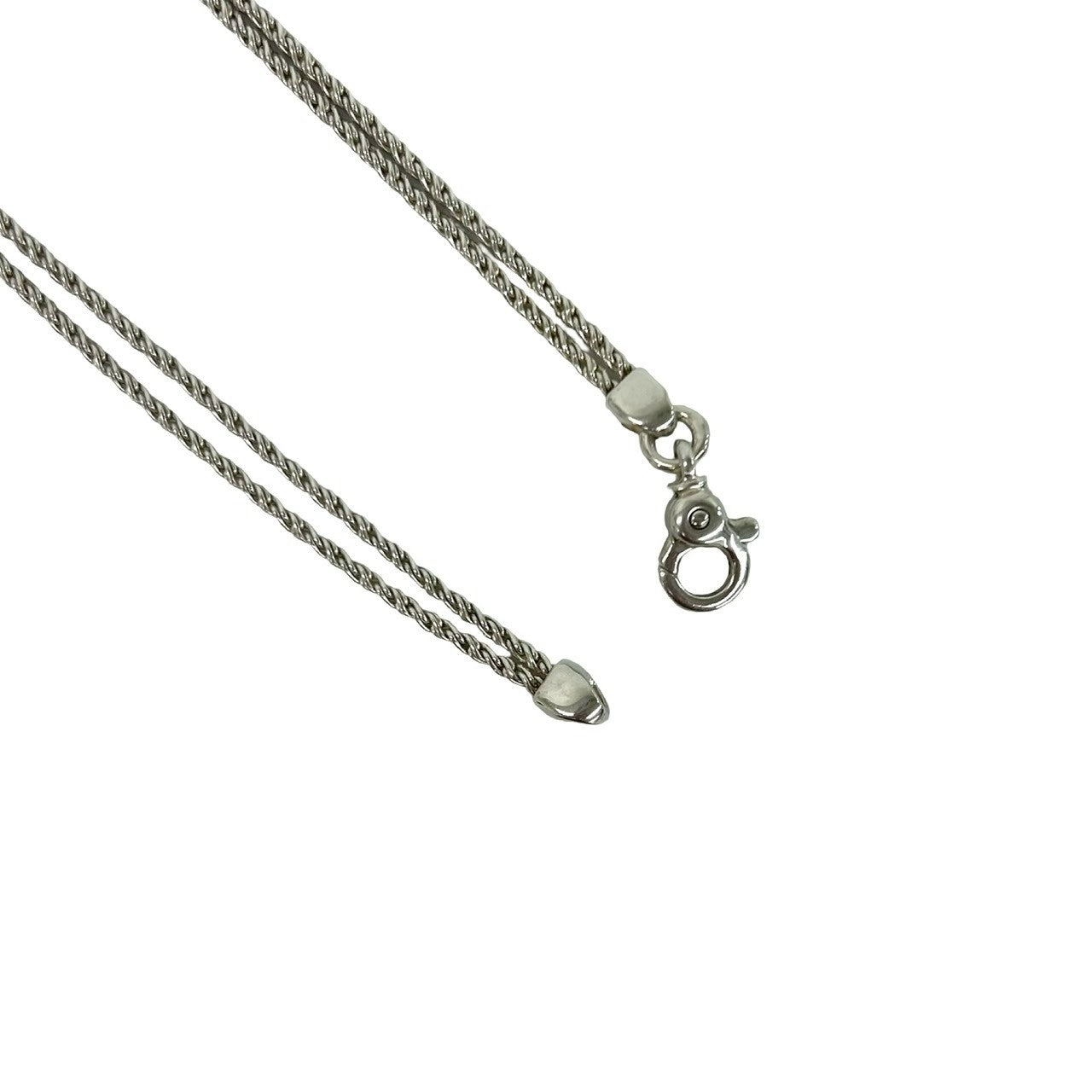 TIFFANY&Co. ティファニー ダブルロープ センターノット ネックレス 4