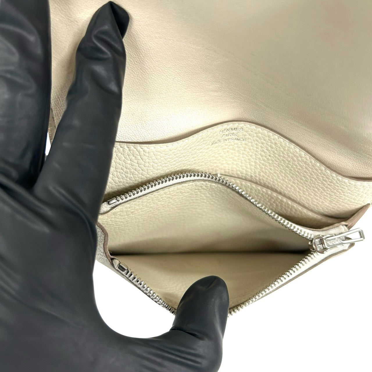 HERMES エルメス ドゴン コンパクト 二つ折り財布 トリヨンクレマンス 10