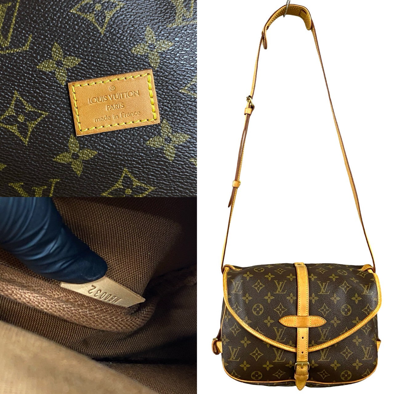 LOUIS VUITTON Vintage ソミュール30 3
