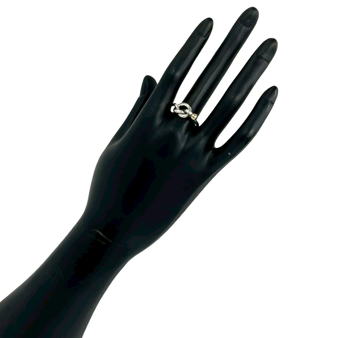 TIFFANY&Co. ティファニー (Vintage) ラブノット リング 指輪 925 K18 750YG 2