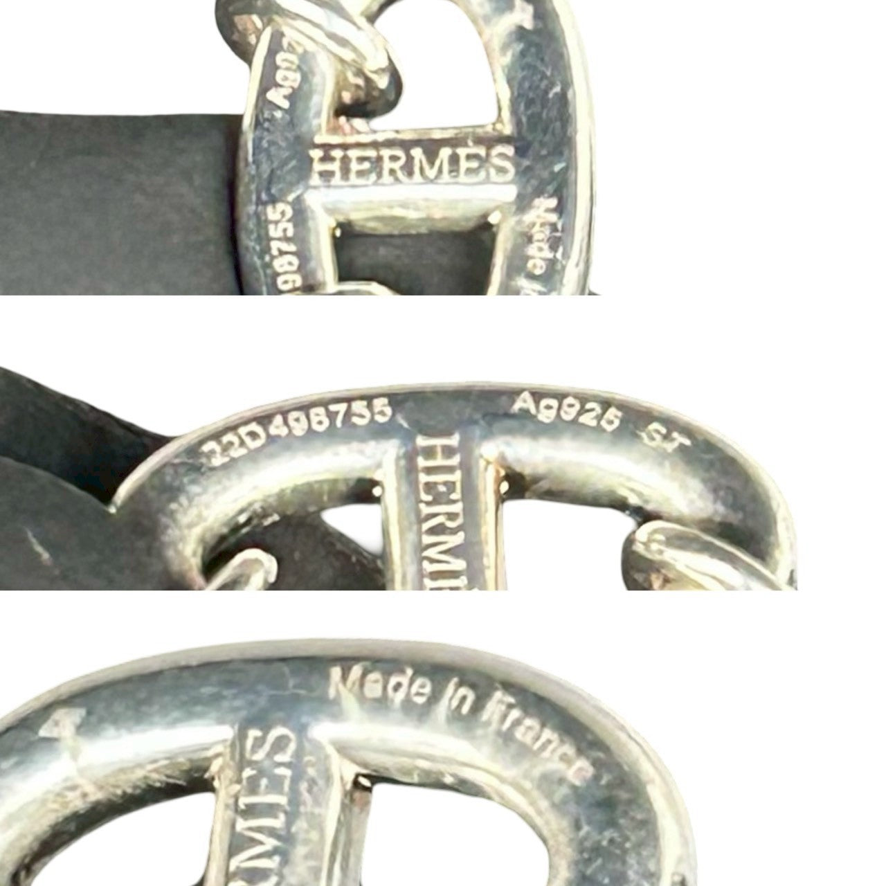HERMES エルメス ファランドール ブレスレット 3