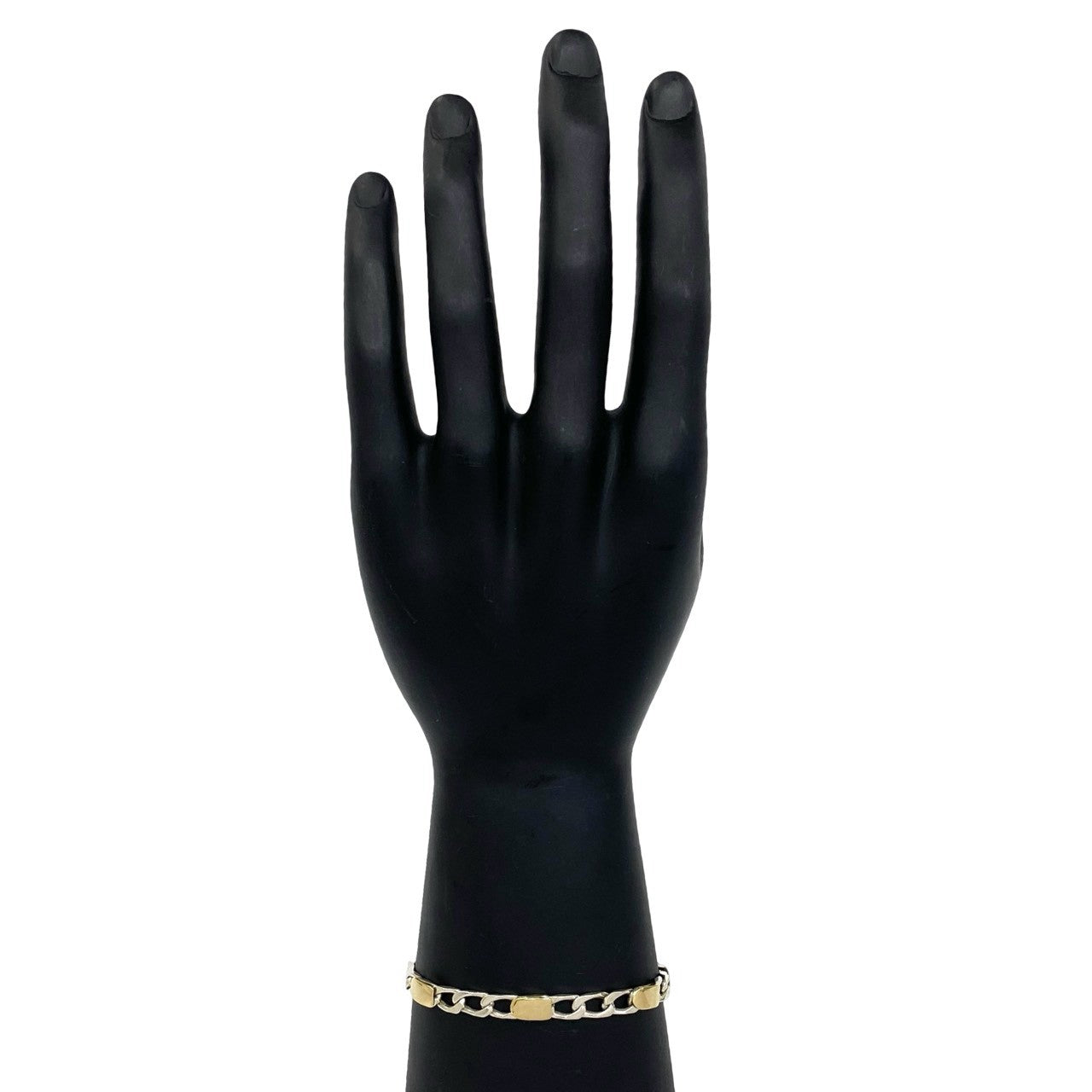 TIFFANY&Co. ティファニー (Vintage) フィガロ チェーン ブレスレット 925 K18 750YG 2