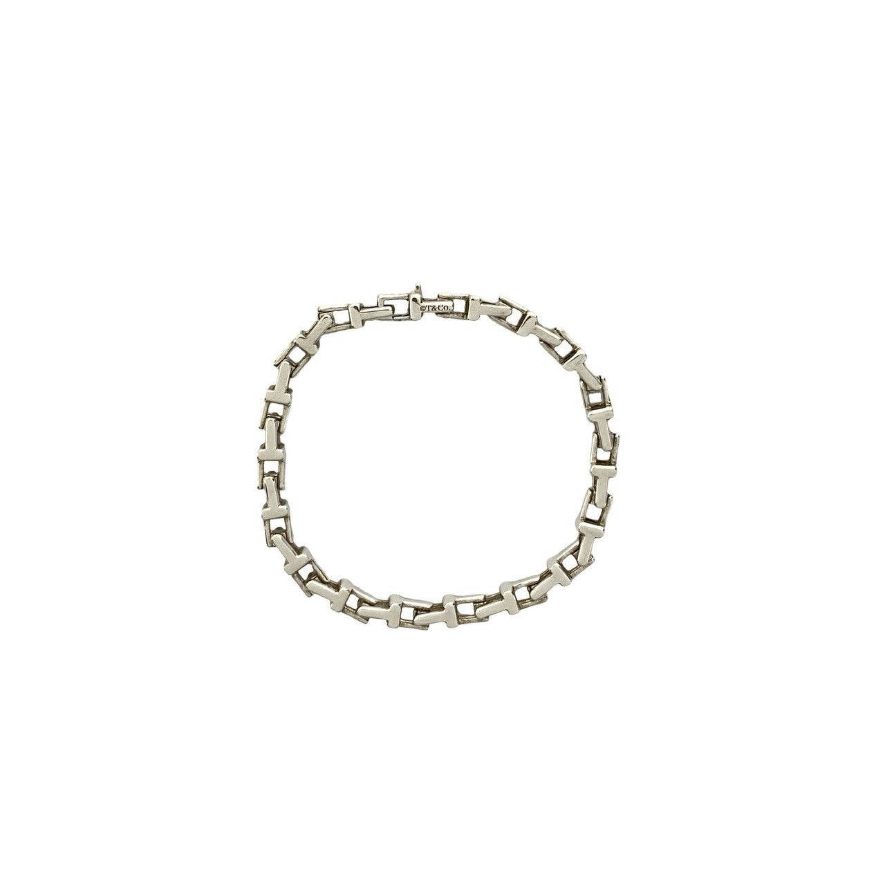 TIFFANY&Co. ティファニー Tナロー チェーンブレス ブレスレット 4
