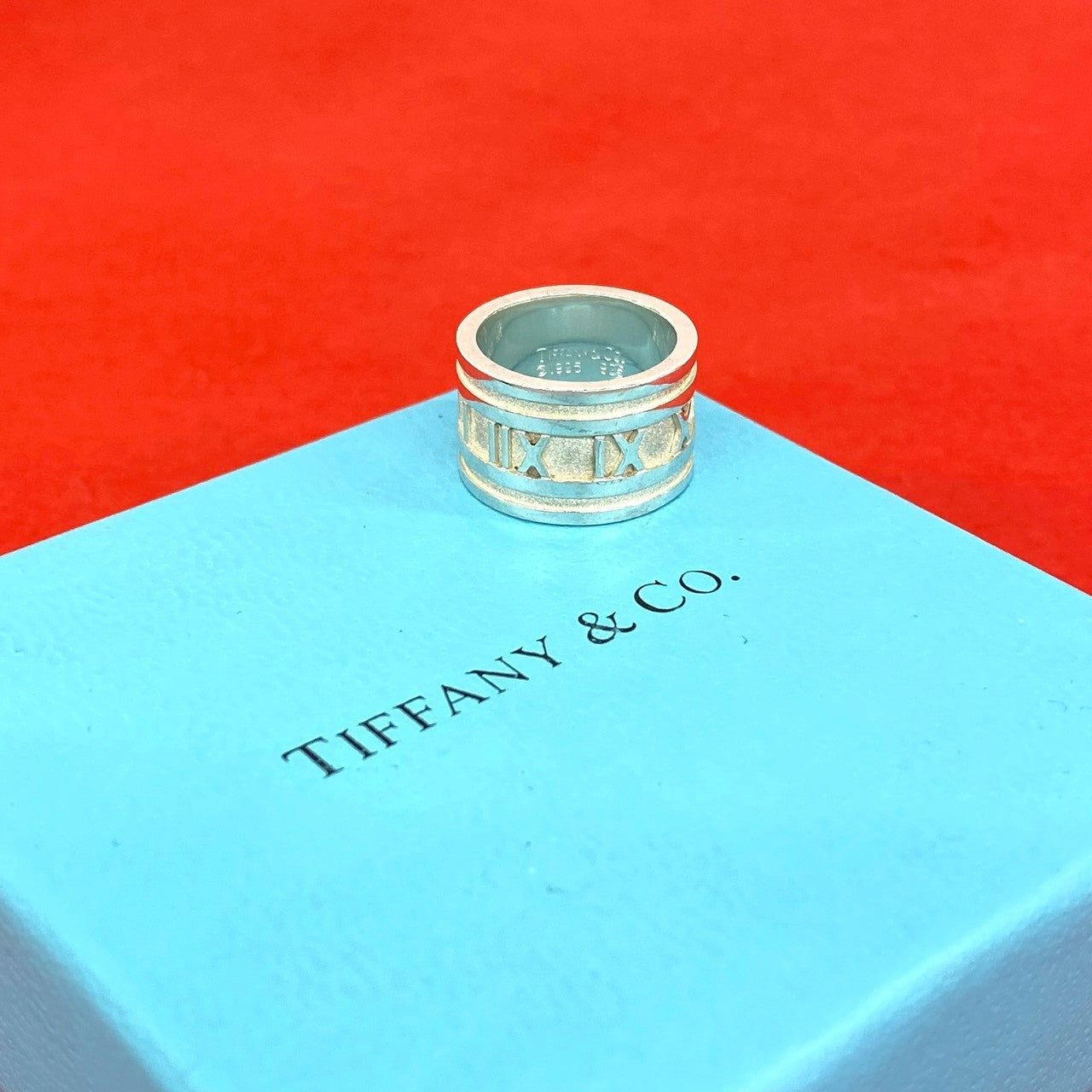 TIFFANY&Co. ティファニー (Vintage) ワイド アトラス リング 指輪