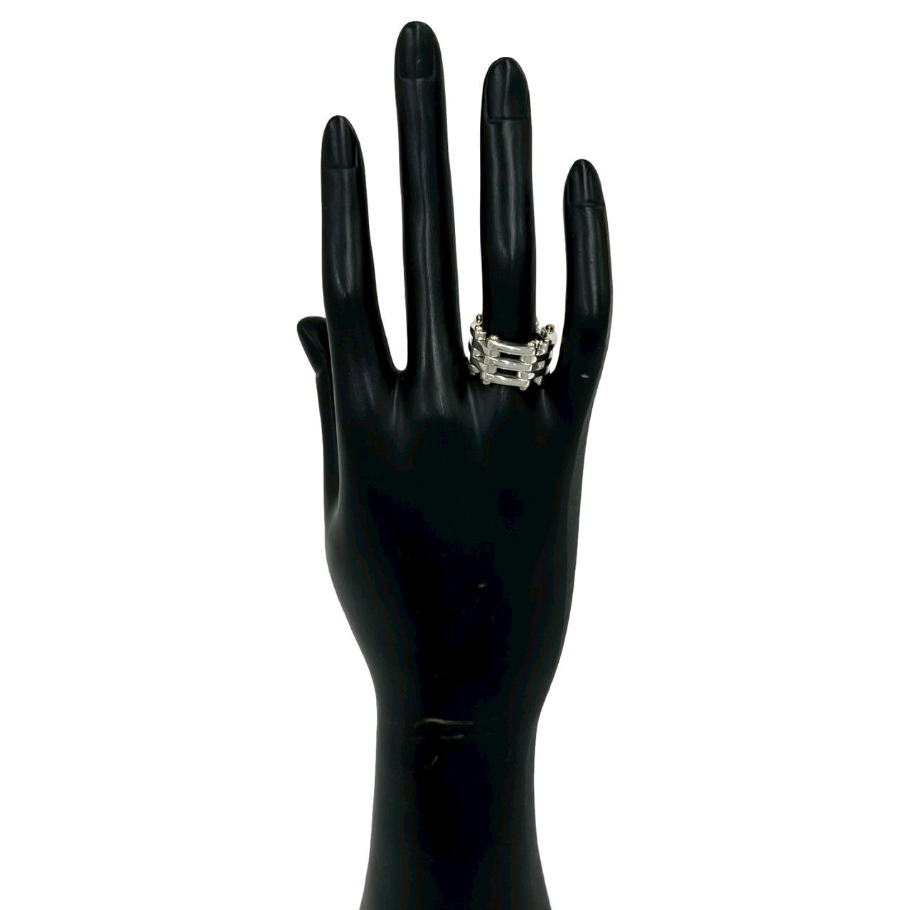 TIFFANY&Co. ティファニー ゲート リング 925 K18 750YG 指輪 2