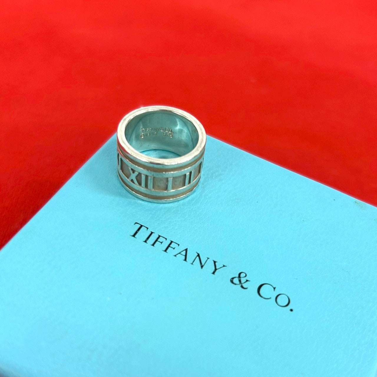 TIFFANY&Co. ティファニー (Vintage) ワイド アトラス リング 指輪