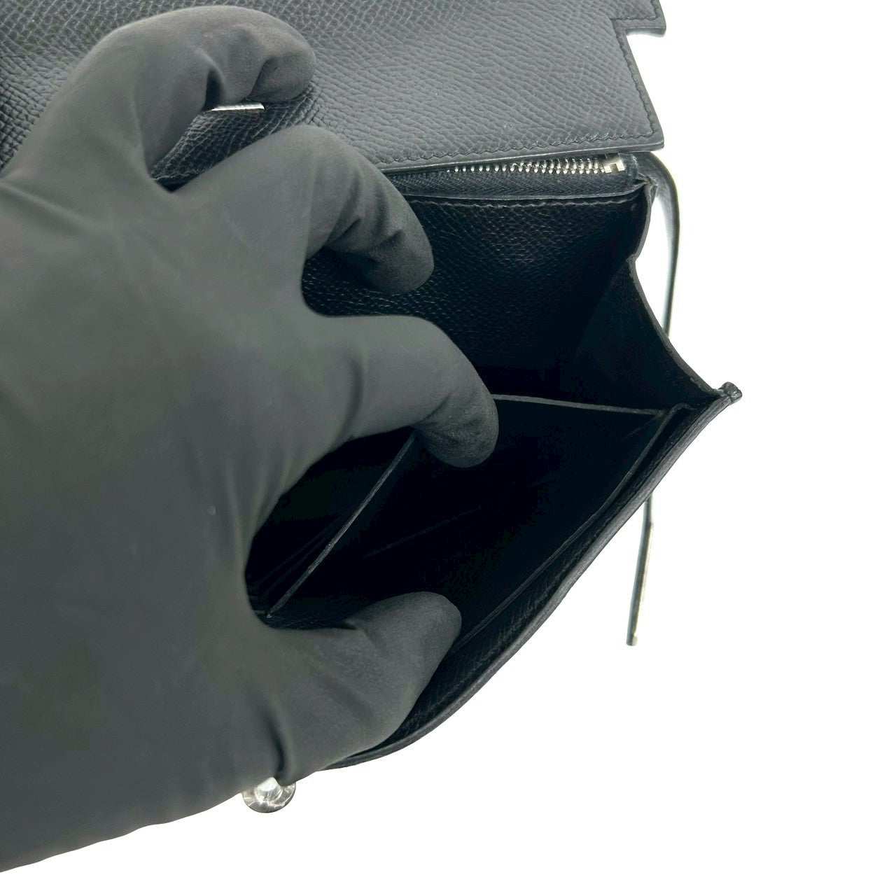 HERMES エルメス ケリーウォレット ロング 長財布 ヴォーエプソン 9