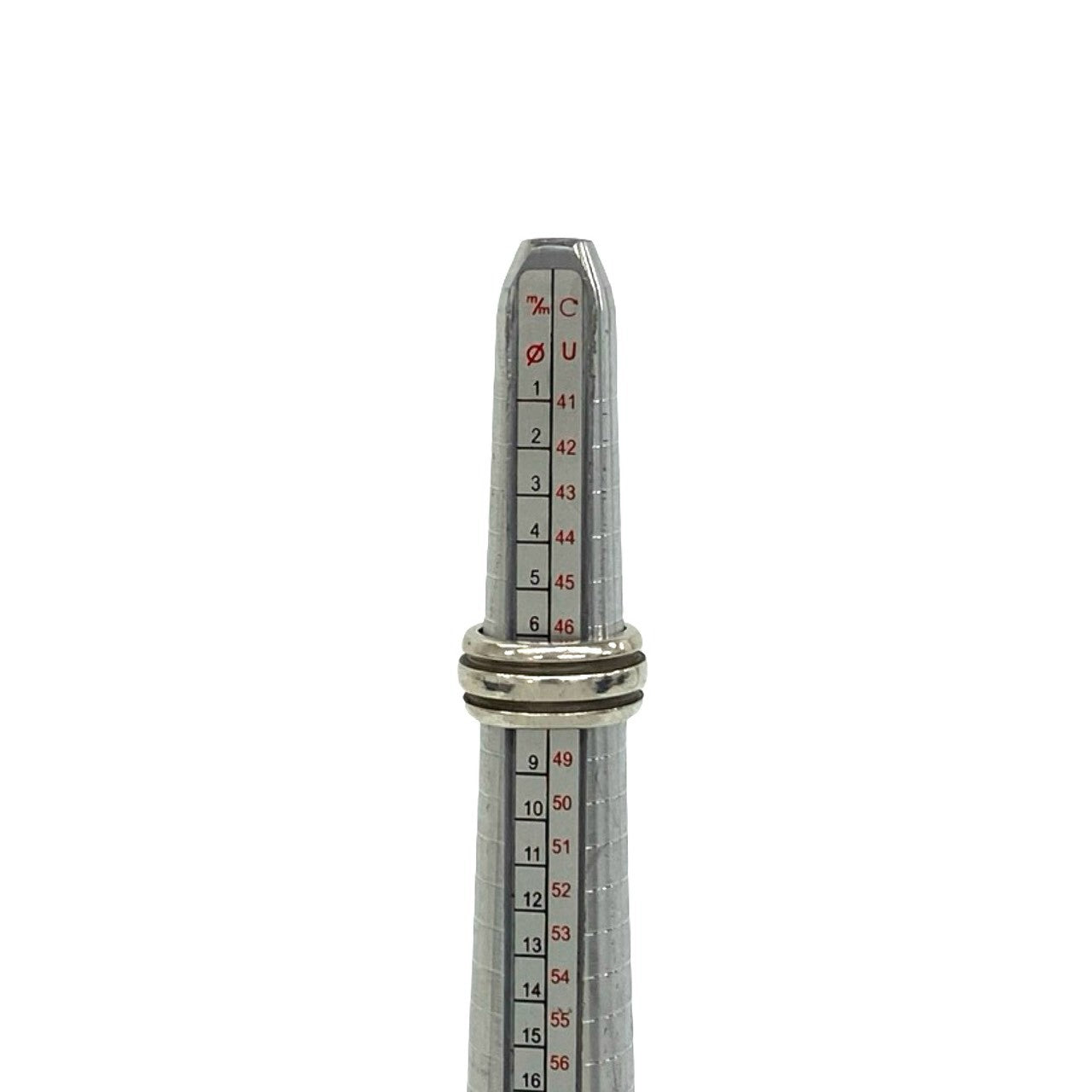 TIFFANY&Co. ティファニー (Vintage) グルーブド ダブルライン リング 指輪 7号 7