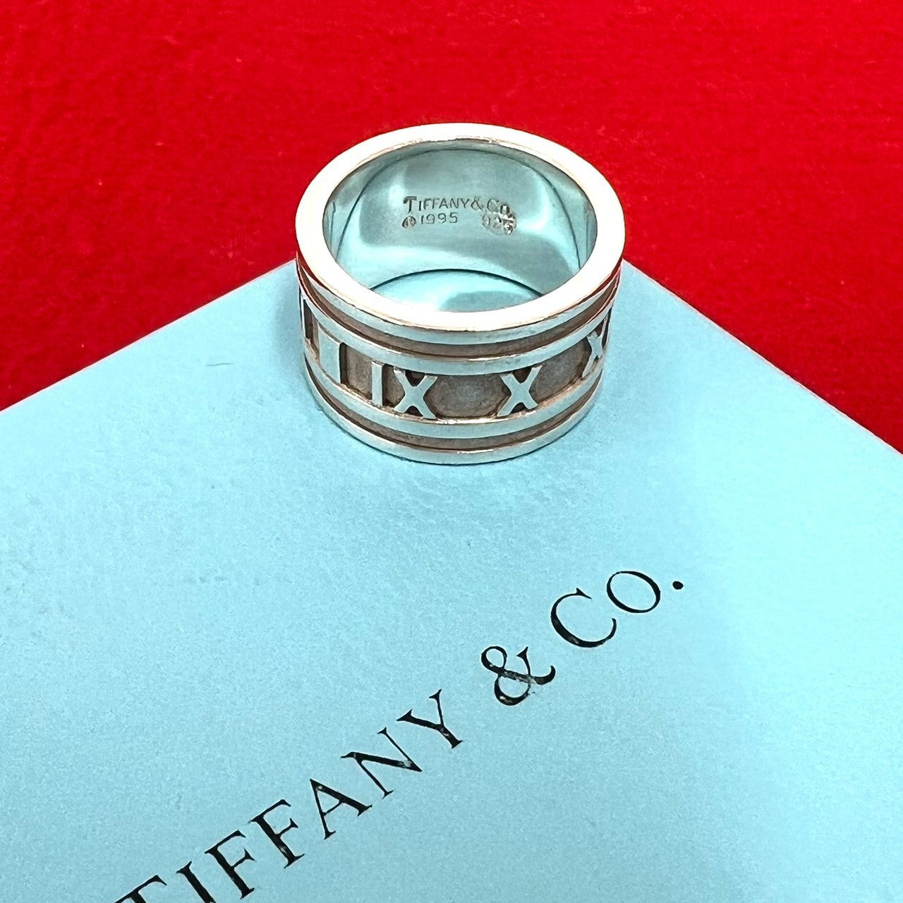 TIFFANY&Co. ティファニー (Vintage) アトラス ワイド リング 指輪