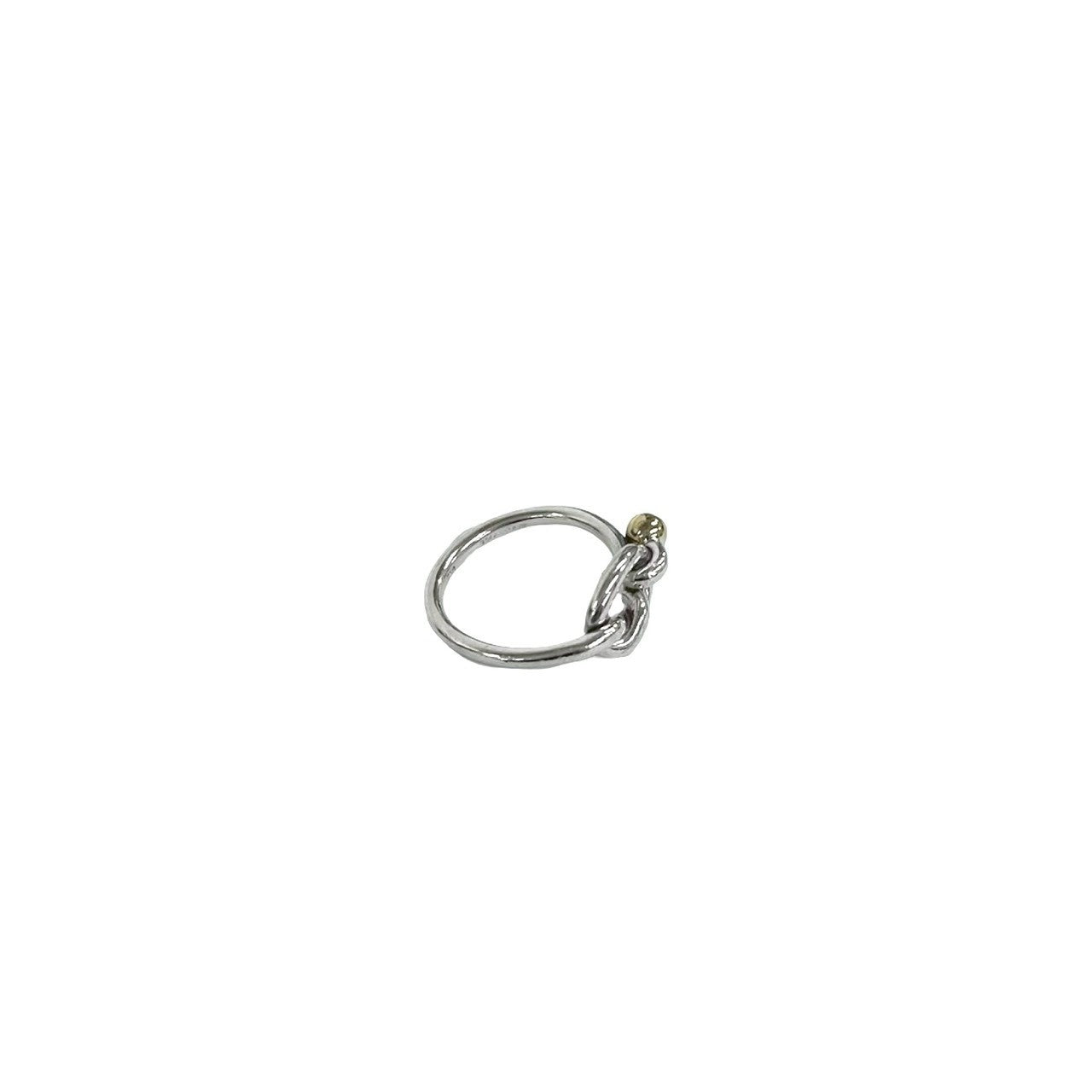 TIFFANY&Co. ティファニー (Vintage) ラブノット リング ラブノット リング 指輪 925 K18 750 YG 6