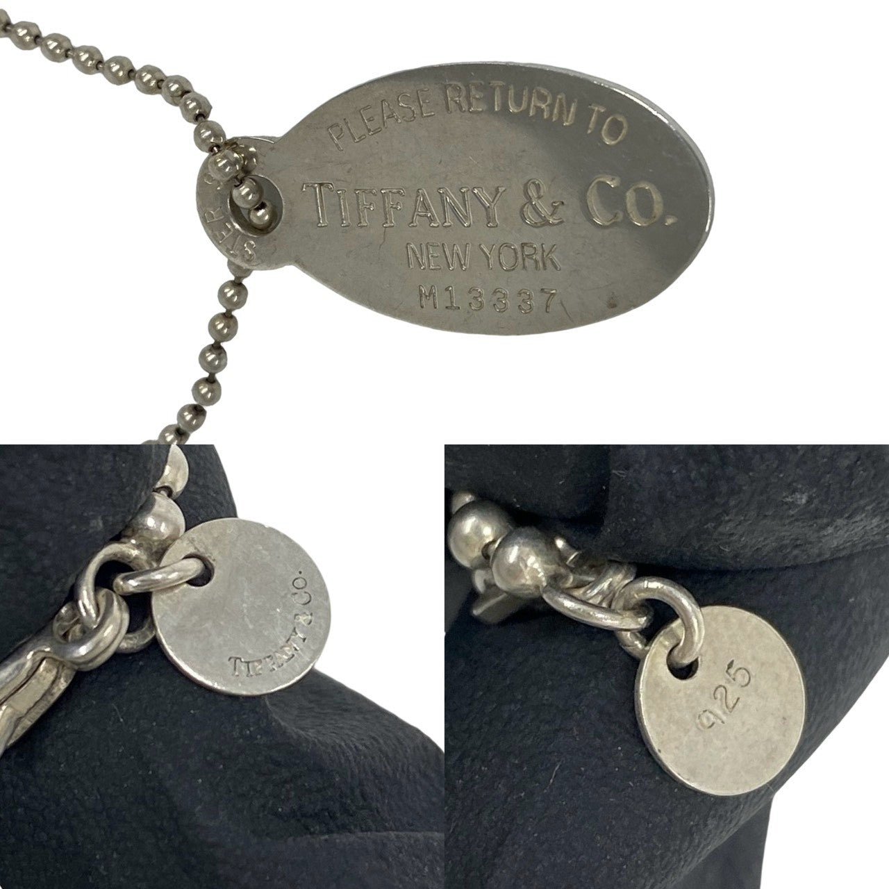 TIFFANY&Co. ティファニー (Vintage) オーバルタグ ネックレス 3