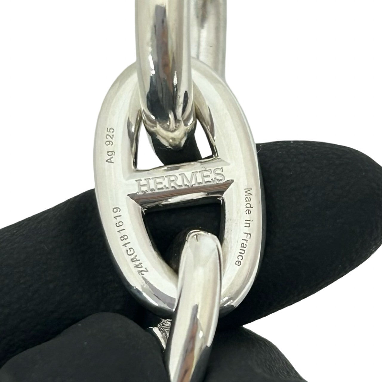 HERMES エルメス シェーヌダンクル TGM 10コマ ブレスレット 3