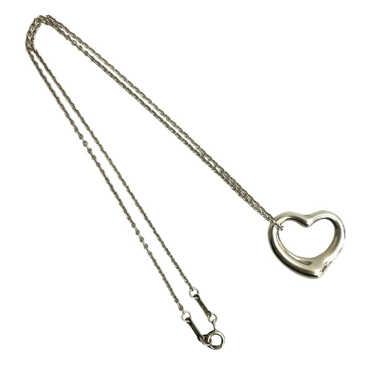 TIFFANY&Co. ティファニー オープンハート ネックレス 5