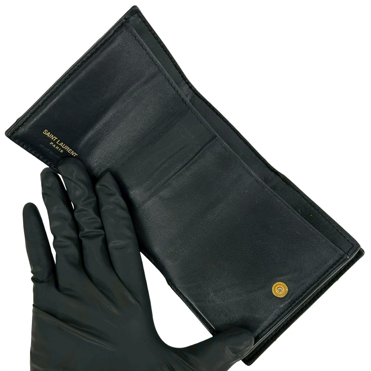 YVES SAINT LAURENT イヴ・サンローラン 三つ折り財布 7