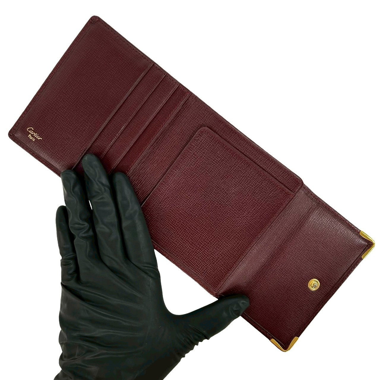 CARTIER カルティエ (Vintage) 三つ折り財布 7