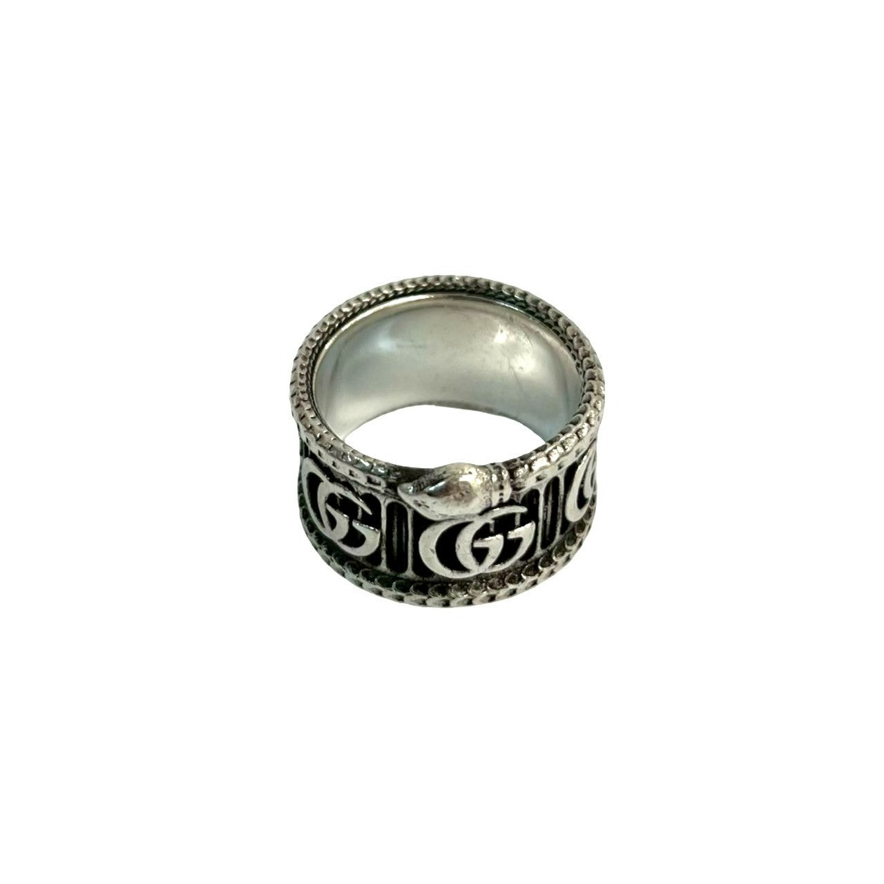 GUCCI グッチ インターロッキング ダブルG スネーク リング 指輪 7