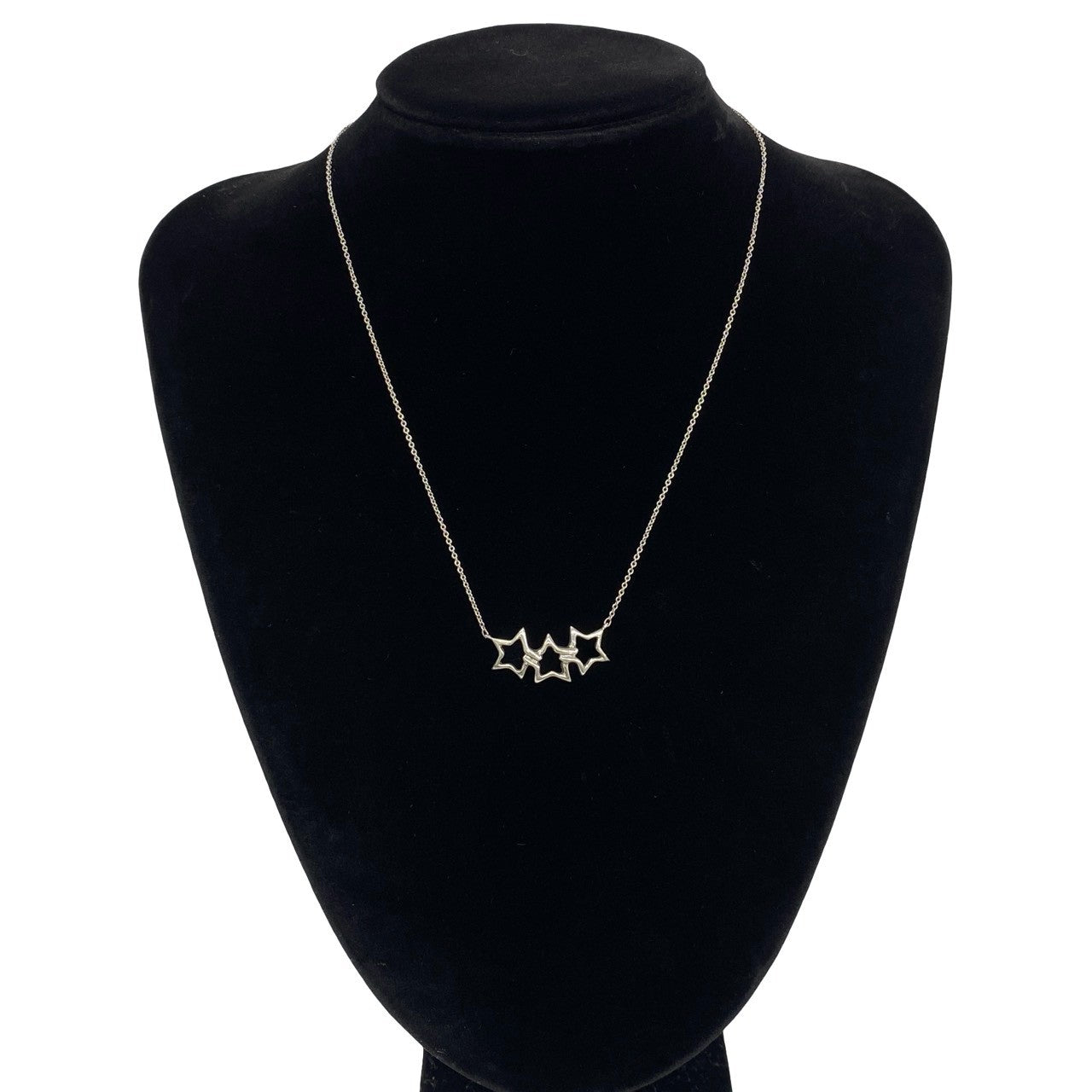 TIFFANY&Co. ティファニー (Vintage) トリプルスター ネックレス 2