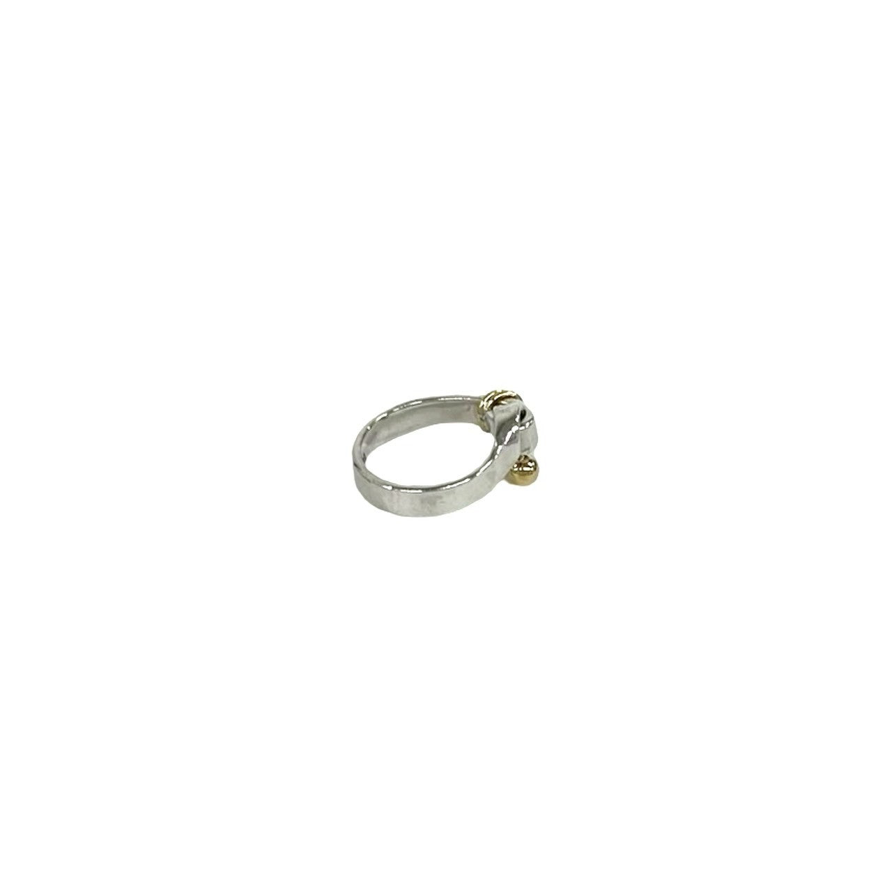 TIFFANY&Co. ティファニー (Vintage) フック&アイ リング 925 K18 750YG 指輪 6