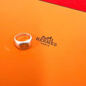 HERMES エルメス (Vintage) セリエ リング 925 K18 750YG 指輪