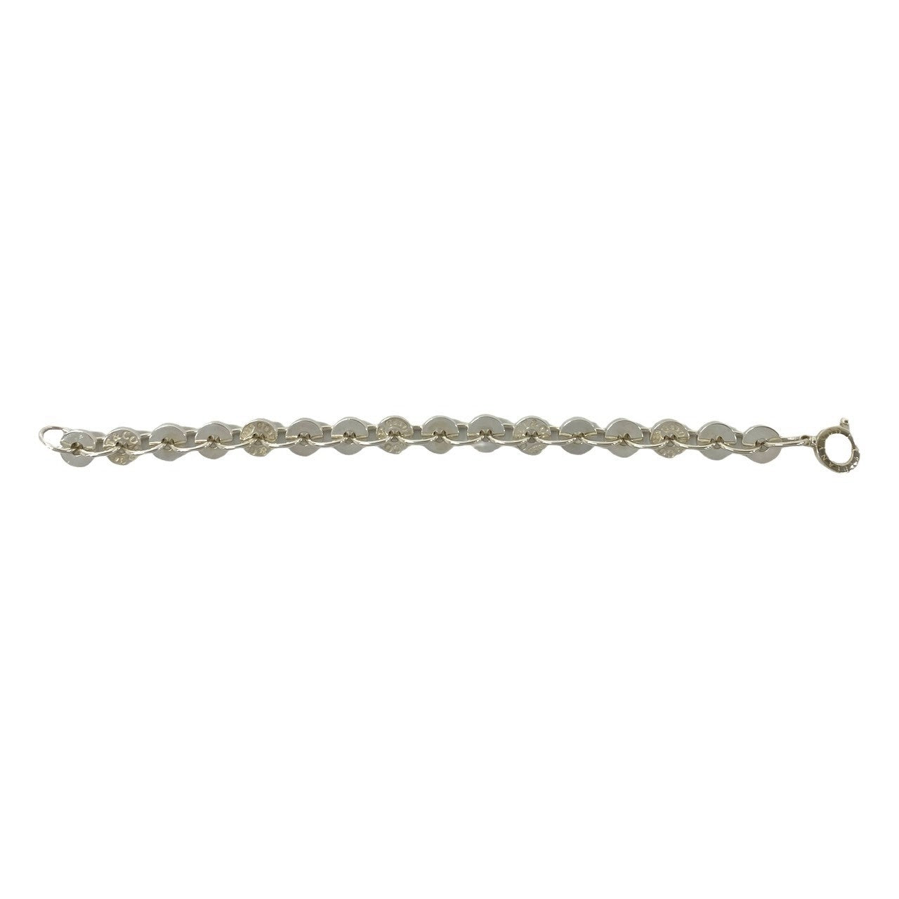 TIFFANY&Co. ティファニー サークルリンク チェーン ブレスレット 925 5