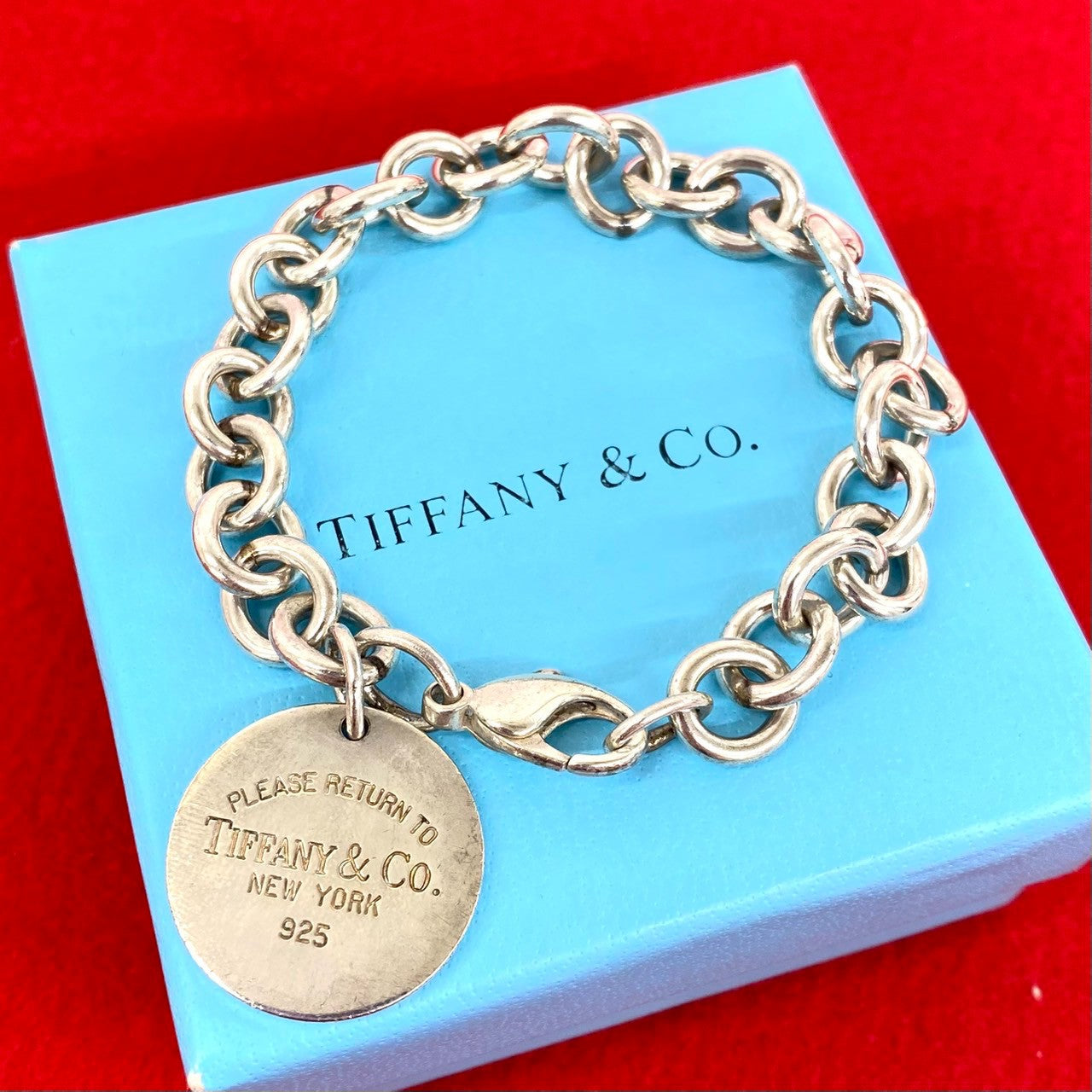 TIFFANY&Co. ティファニー (Vintage) リターントゥ ラウンドタグ ブレスレット