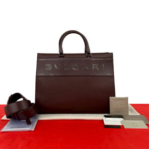 BVLGARI ブルガリ ロゴ トートバッグ ショルダーバッグ