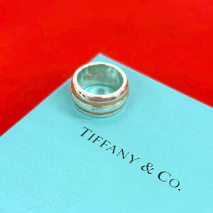 TIFFANY&Co. ティファニー グルーブ ド ダブルライン リング 指輪