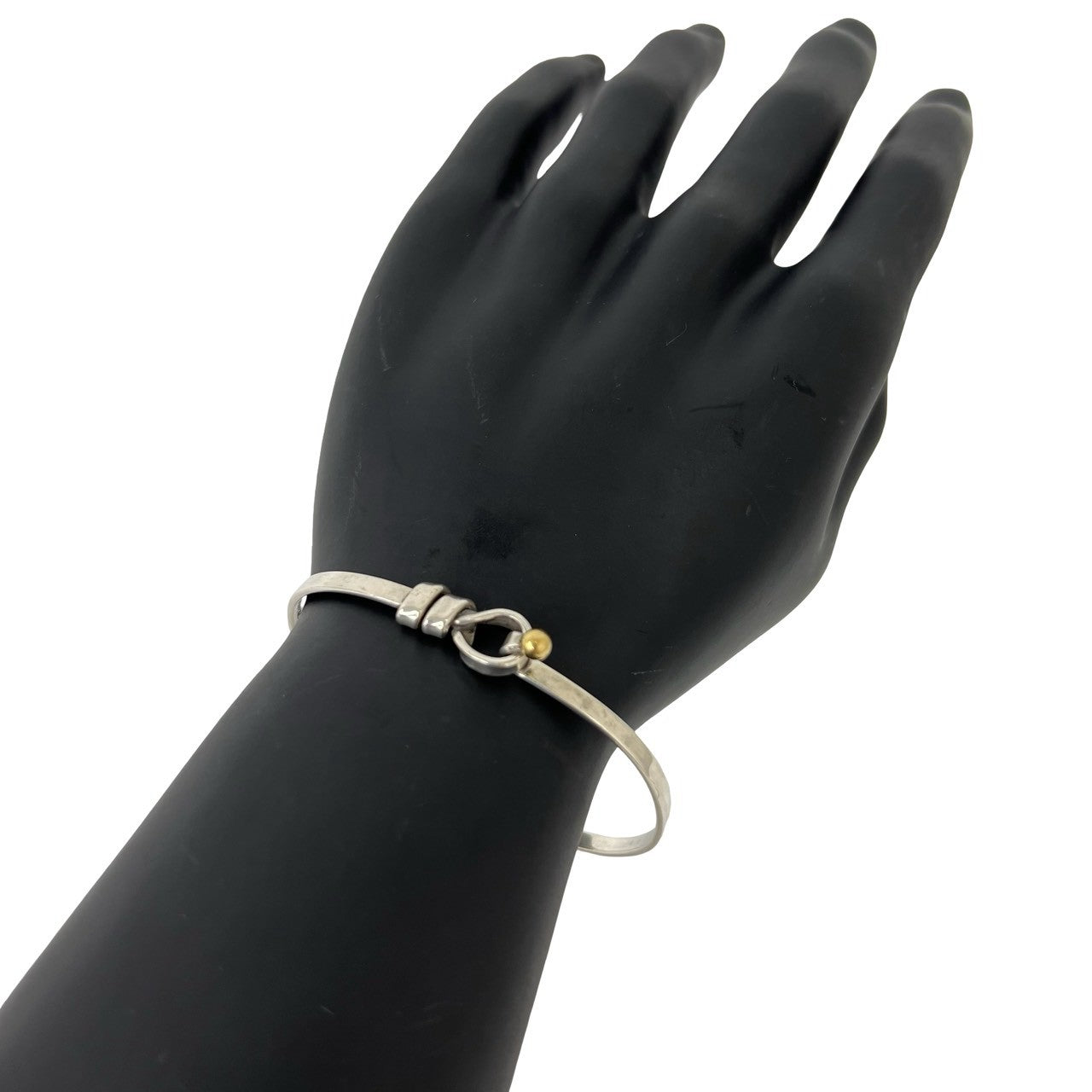 TIFFANY&Co. ティファニー (Vintage) フック&アイ ブレスレット 925 K18 750YG 2