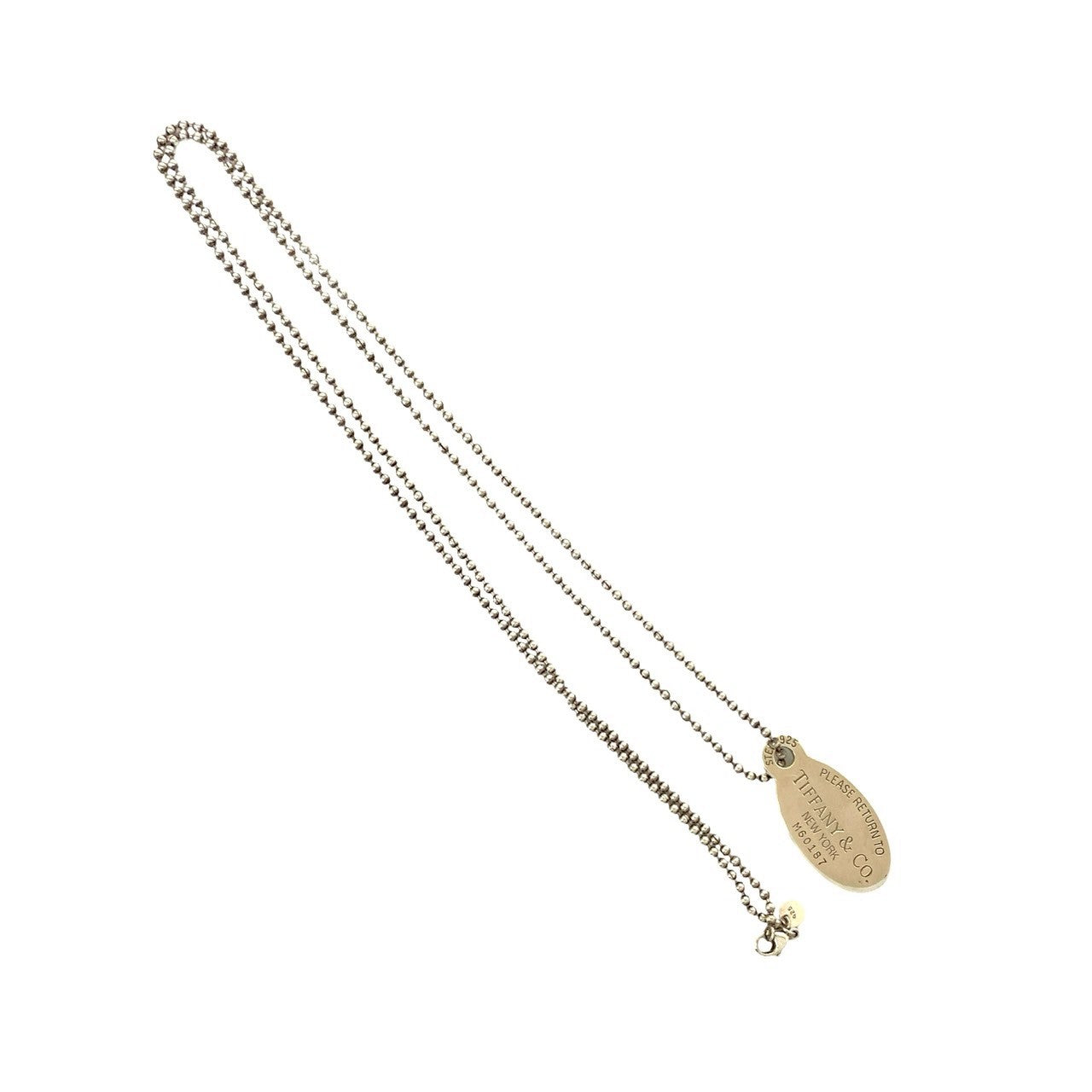 TIFFANY&Co. ティファニー リターントゥ オーバル タグ ネックレス 4