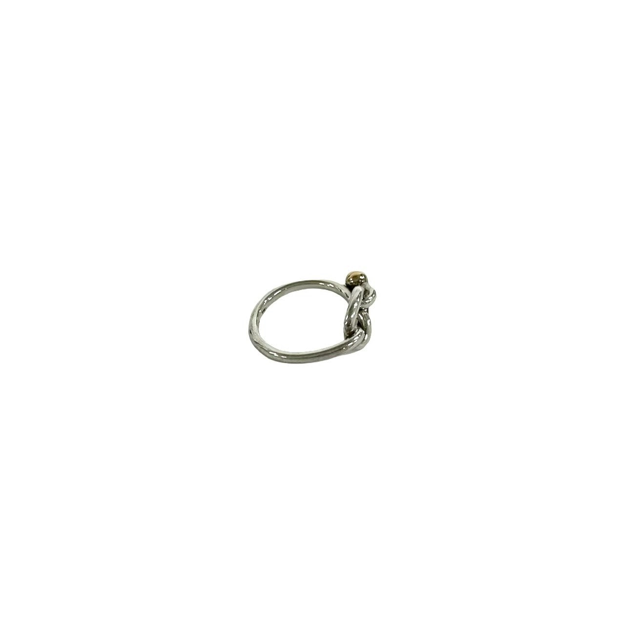 TIFFANY&Co. ティファニー (Vintage) ラブノット リング 指輪 925 K18 750YG 5