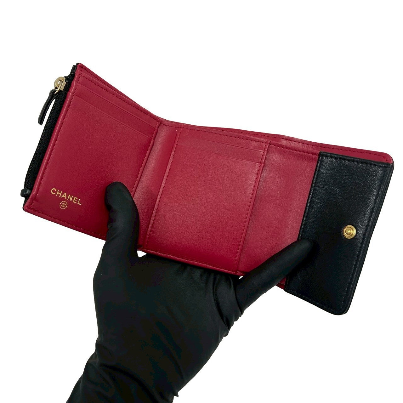CHANEL シャネル 三つ折り財布 7