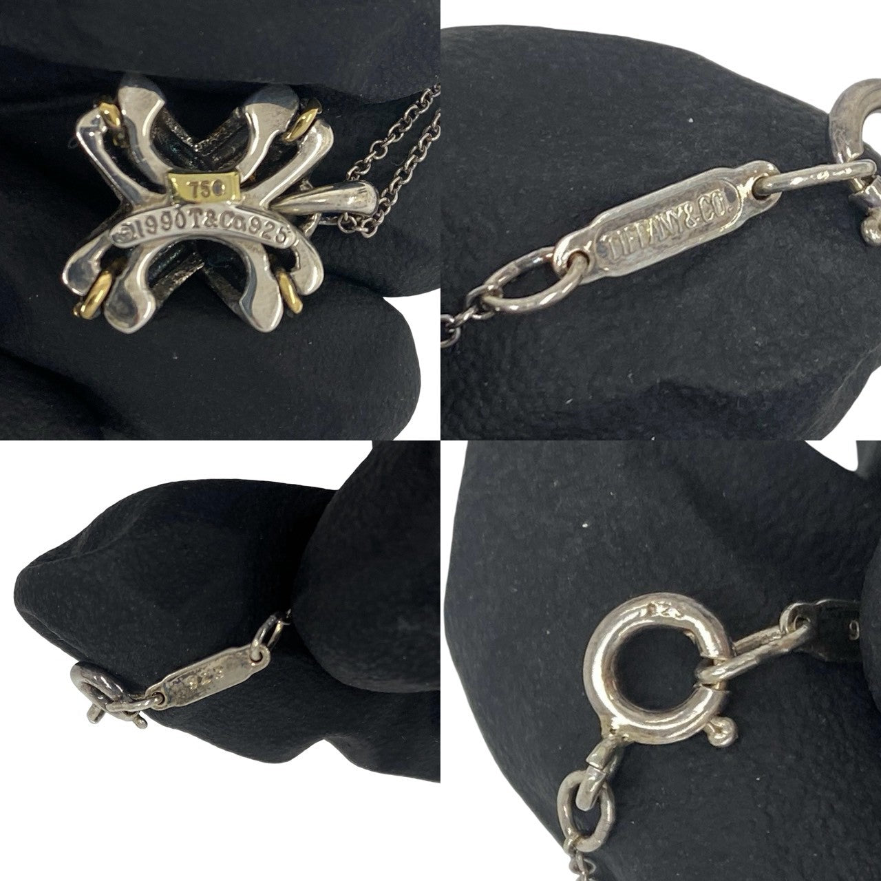 TIFFANY&Co. ティファニー (Vintage) シグネチャー ネックレス 950 K18 750YG 3