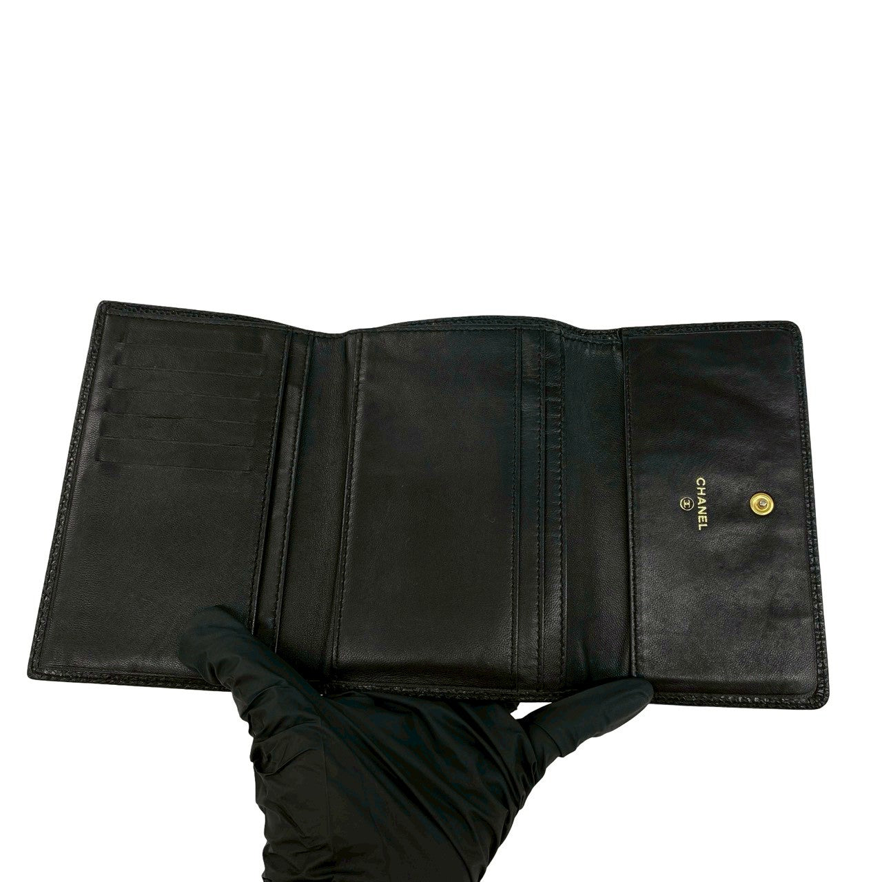 CHANEL シャネル 三つ折り財布 7