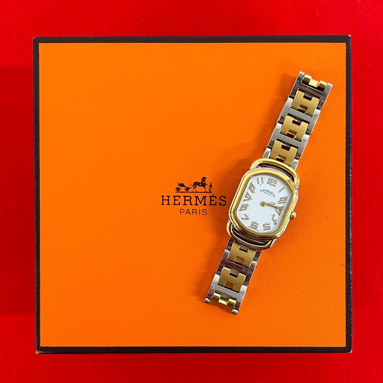 HERMES エルメス (Vintage) ラリー 腕時計