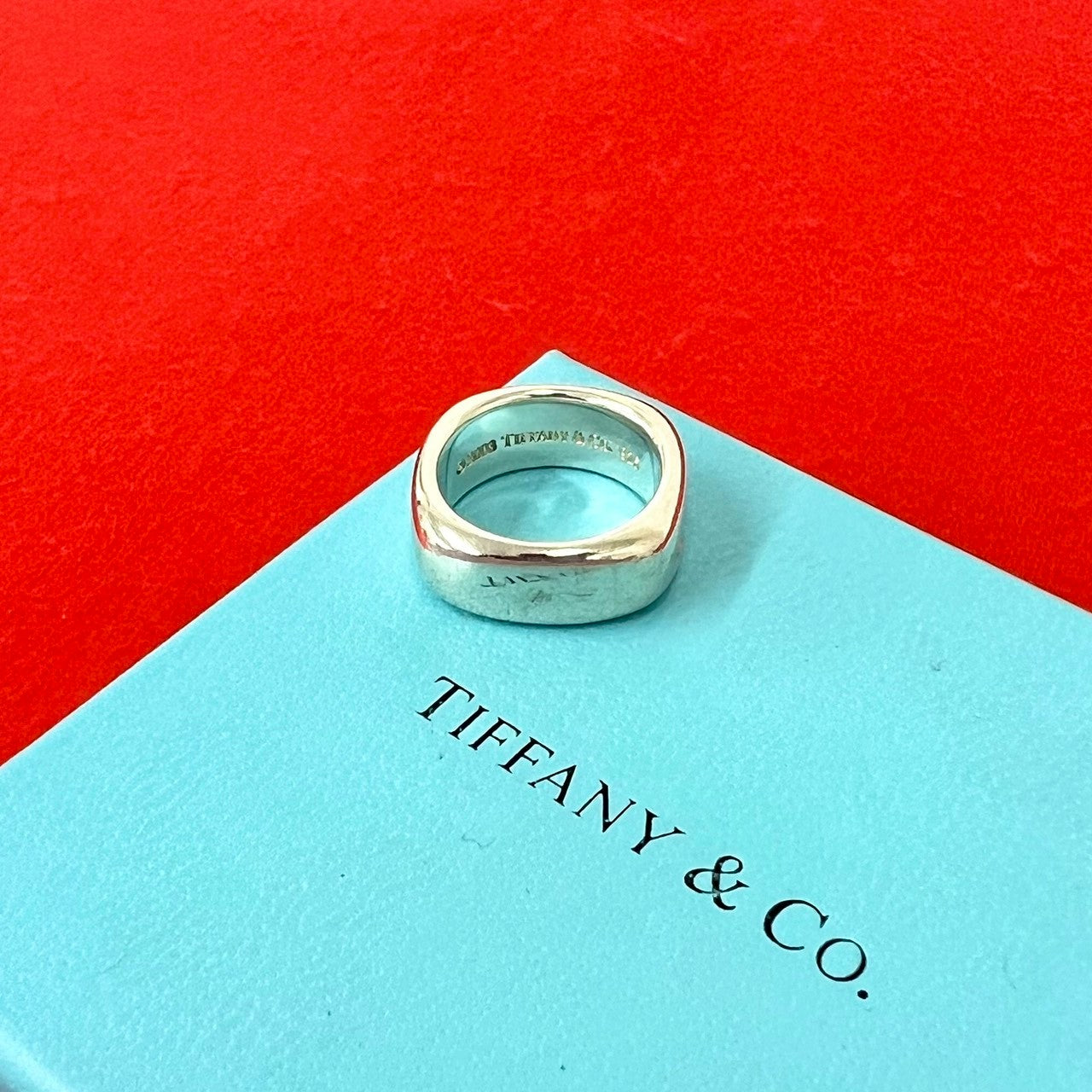 TIFFANY&Co. ティファニー (Vintage) スクエア リング 指輪