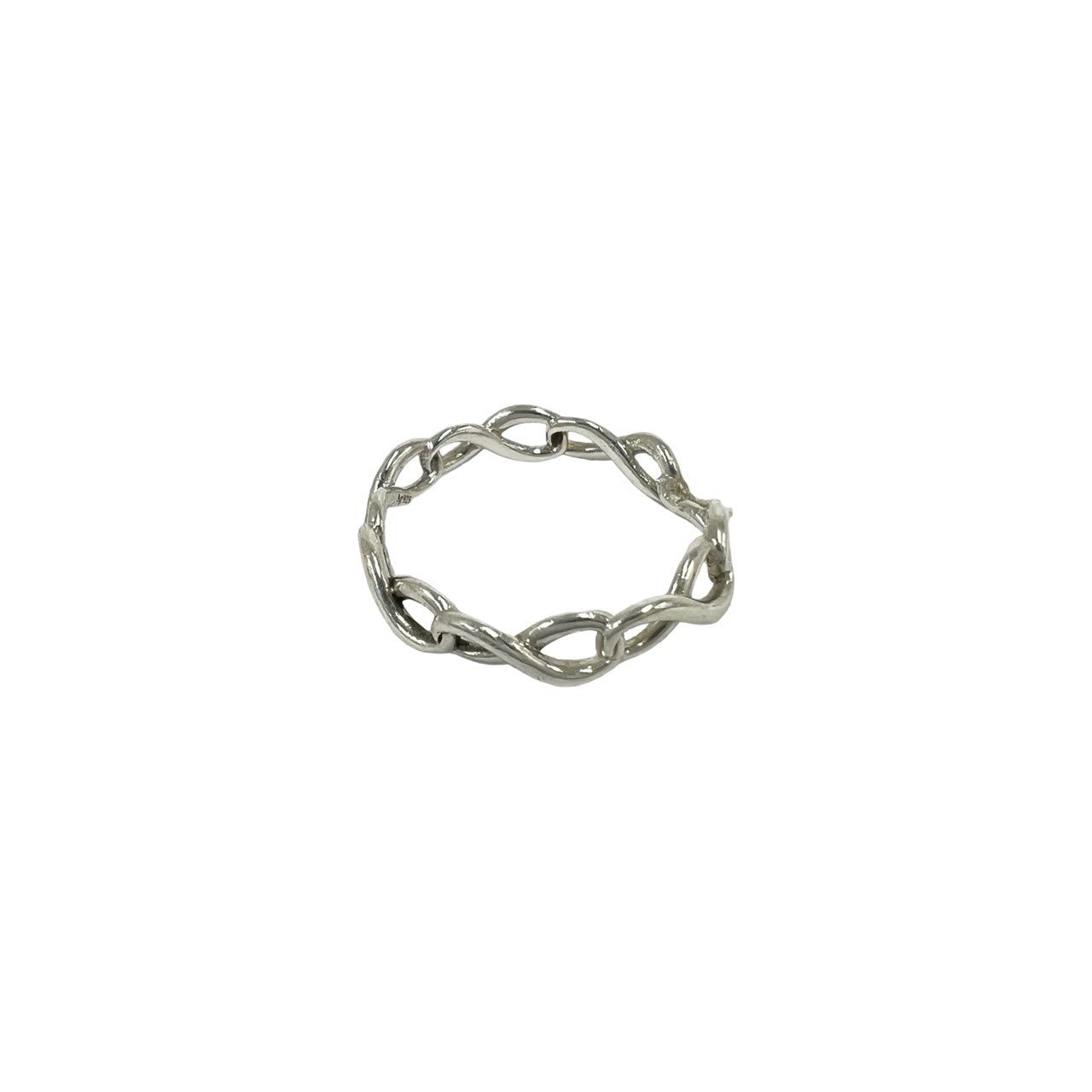 TIFFANY&Co. ティファニー (Vintage) インフィニティ ナローバンド リング 指輪 10号 5